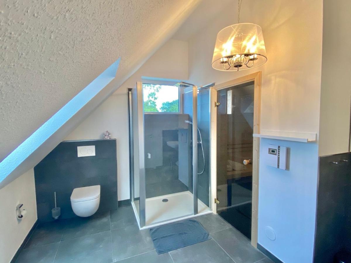 Ferienhaus Moin. Am Harkebruegger See Mit Sauna Barssel  Esterno foto